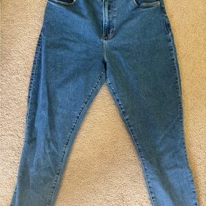 Abercrombie & Fitch High Rise skinny Blue Jeans 31/12